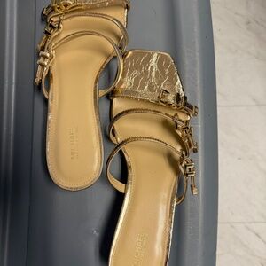 Michael Kors Metallic Sandals Size 9.5M